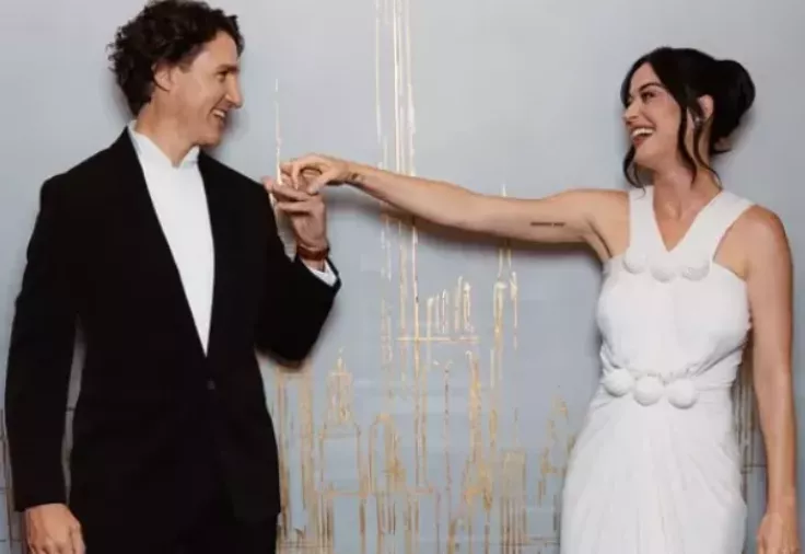 Justin Trudeau and Katy Perry