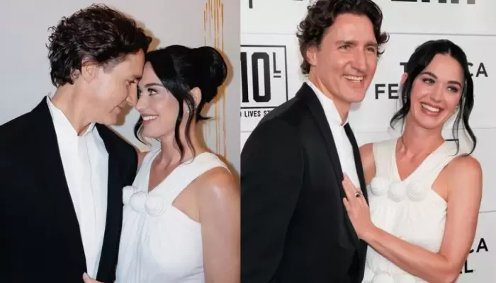 Katy Perry and Justin Trudeau