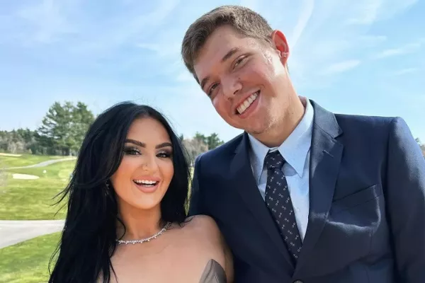 Mikayla Nogueira and Cody Hawken