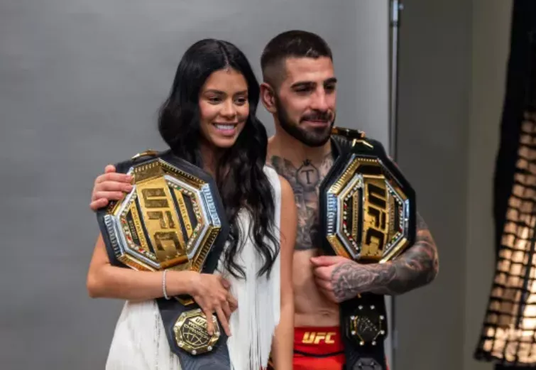 Ilia Topuria and ex-wife