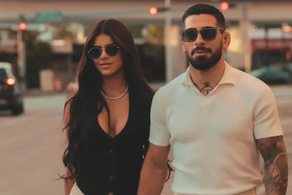 Ilia Topuria and ex-wife