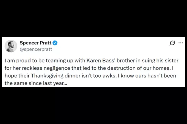 Spencer Pratt post