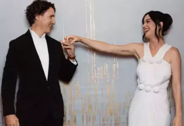 Katy Perry and Justin Trudeau