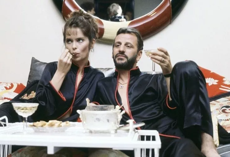 Barbara Bach and Ringo Starr