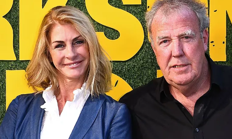 Jeremy Clarkson and Lisa Hogan