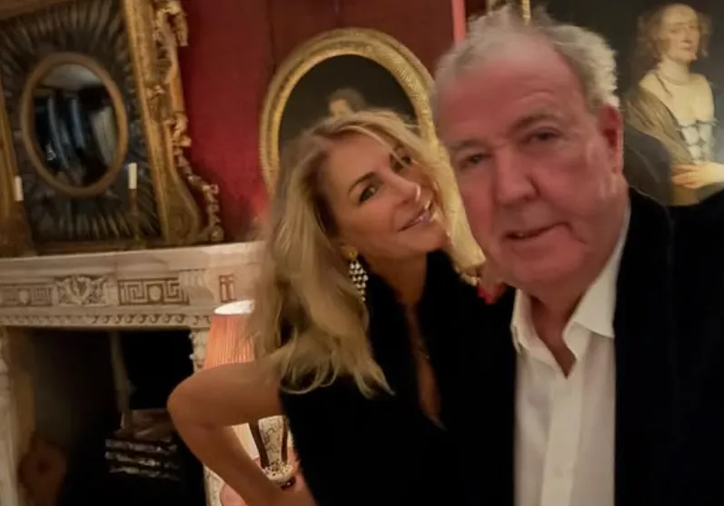 Jeremy Clarkson and Lisa Hogan