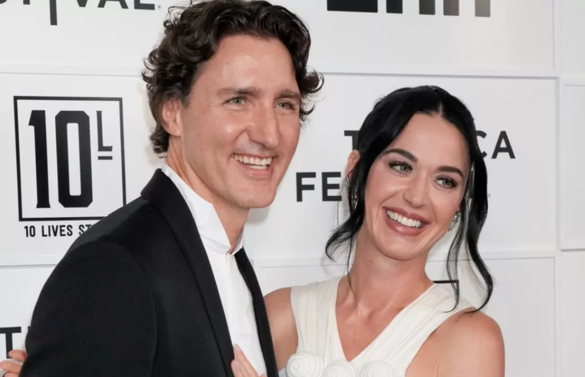 Katy Perry and Justin Trudeau