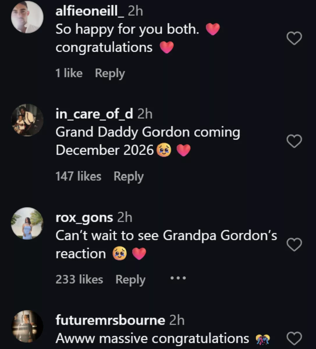 comments