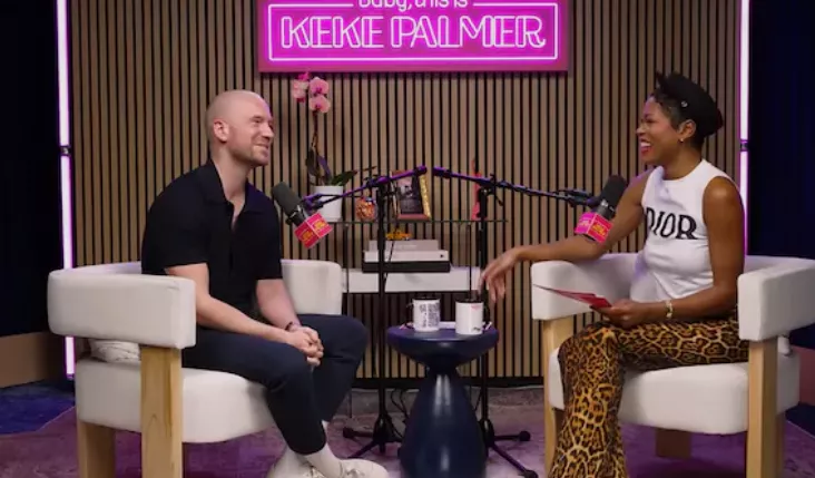Keke Palmer and Sean Evans