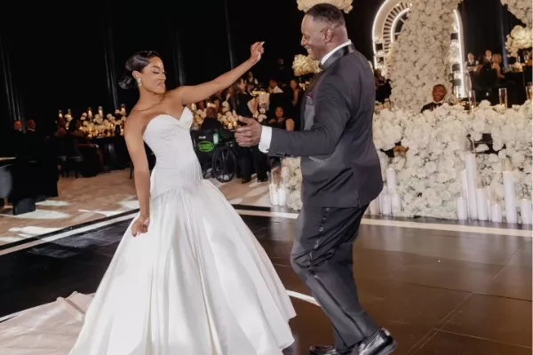 DeVonta Smith and Mya Danielle