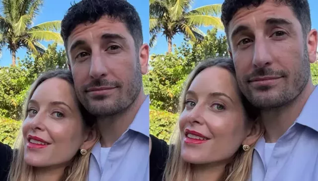 Jenny Mollen and Jason Biggs