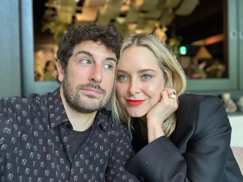 Jason Biggs and Jenny Mollen