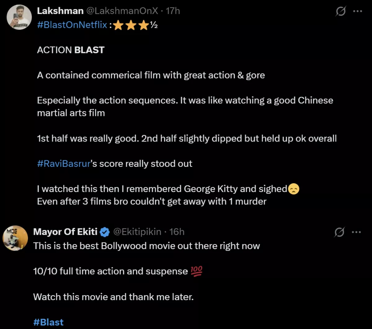 Blast review