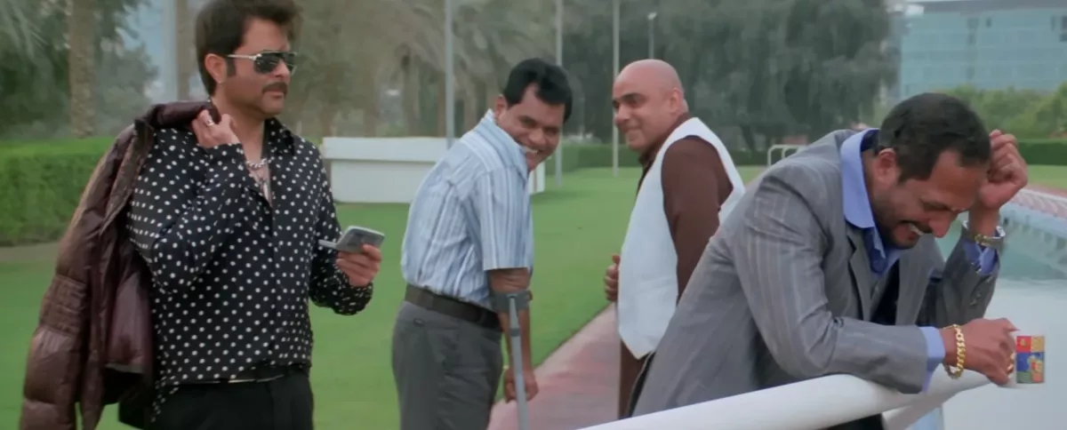 Anil Kapoor and Nana Patekar