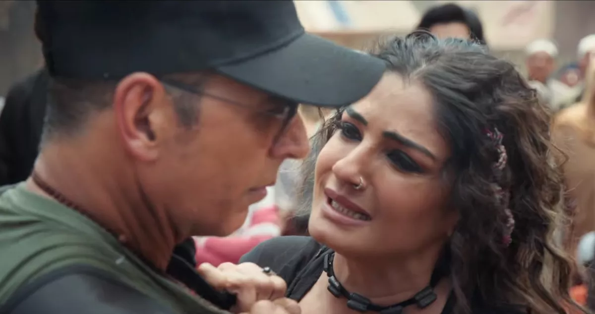 Akshay and Raveena