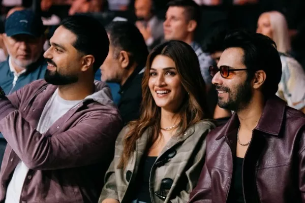 Kriti Sanon and Varun Bahia