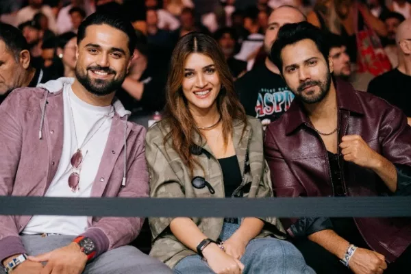 Kriti Sanon and Varun Bahia
