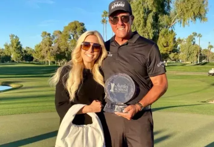Phil Mickelson and wife Amy