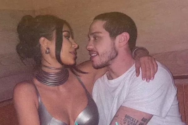Kim Kardashian and Pete Davidson