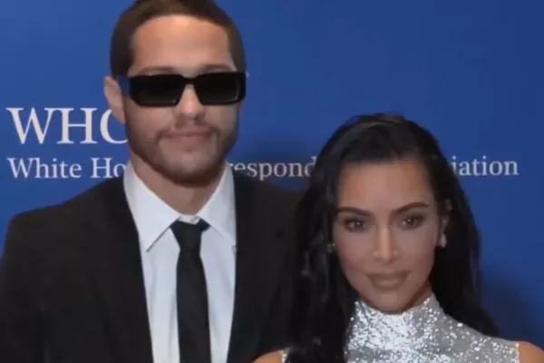 Kim Kardashian and Pete Davidson