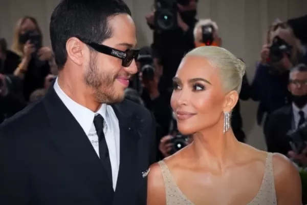 Kim Kardashian and Pete Davidson