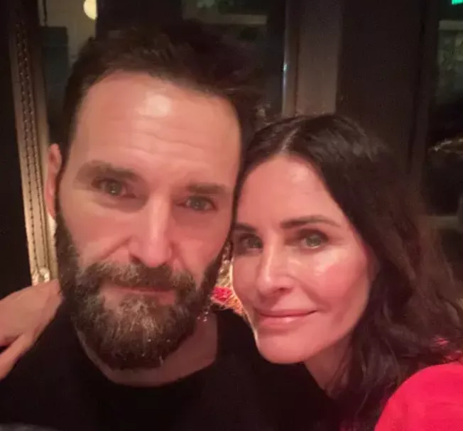 Courteney Cox and Johnny McDaid