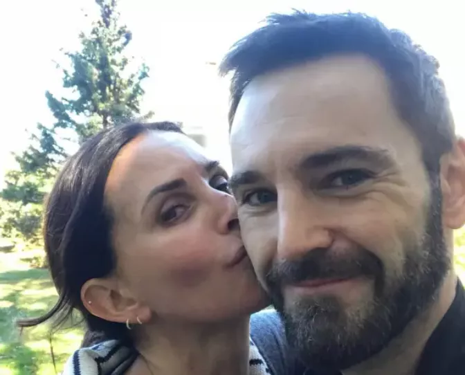 Courtney Coz and Johnny McDaid