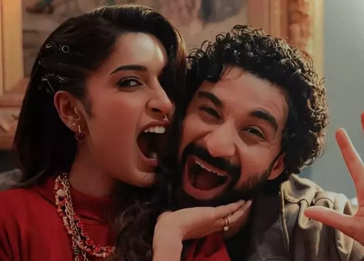 Niharika NM and Raghav Juyal