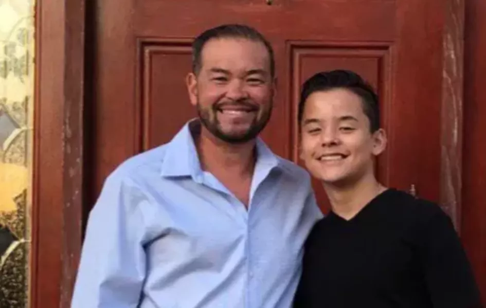 Collin Gosselin and Jon Gosselin