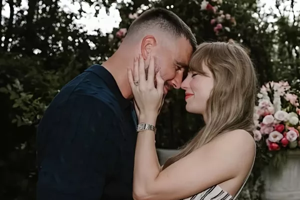 Taylor Swift and Travis Kelce