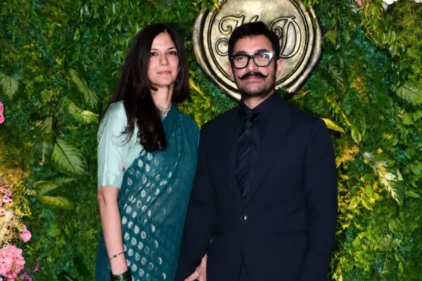 Aamir Khan and Gauri Spratt