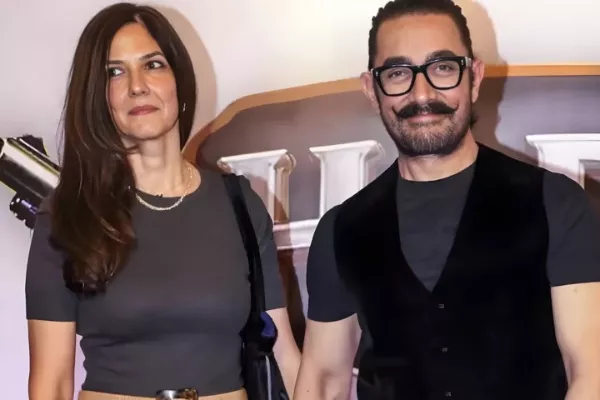 Aamir Khan and Gauri Spratt