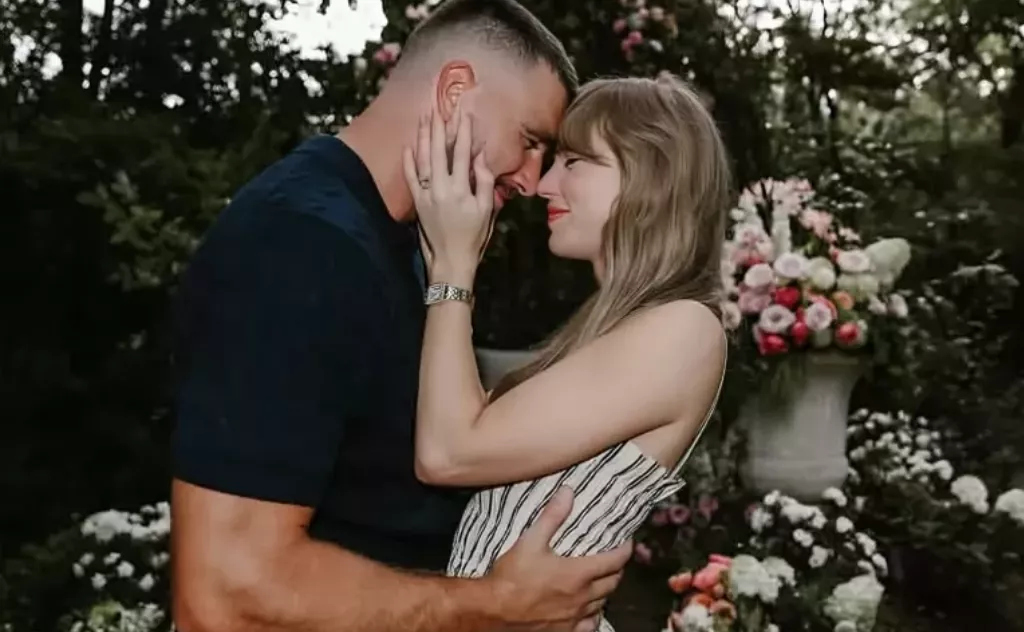 Taylor Swift and Travis Kelce