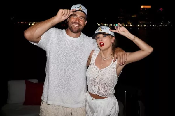 Taylor Swift and Travis Kelce
