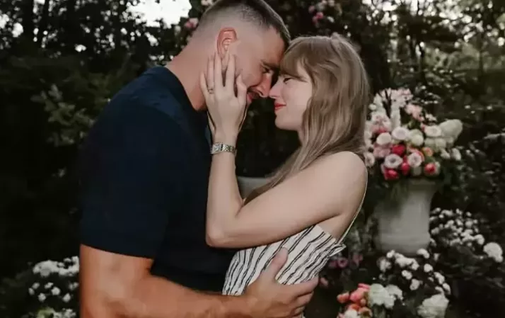 Taylor Swift and Travis Kelce