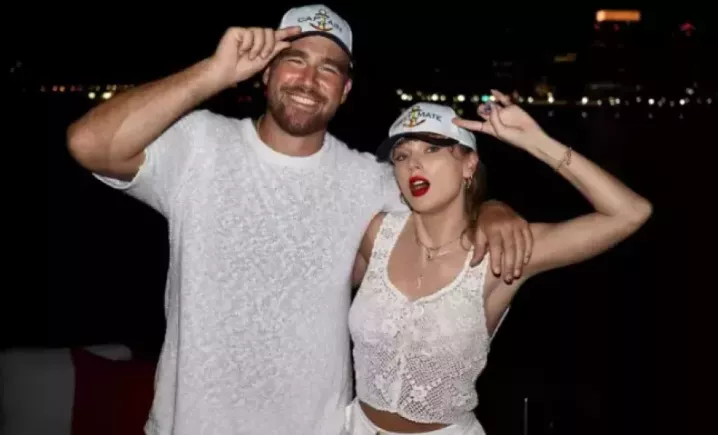 Taylor Swift and Travis Kelce