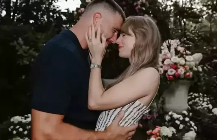 Taylor Swift and Travis Kelce