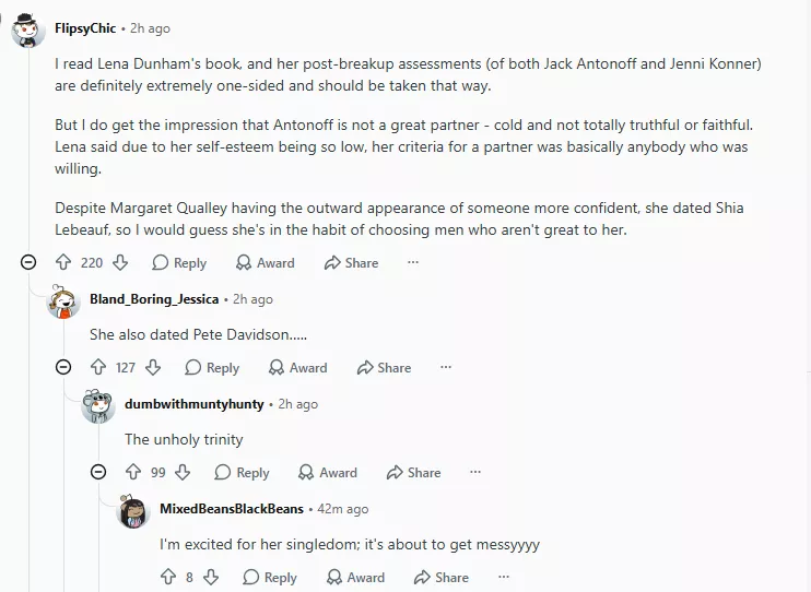 Margaret Qualley divorce