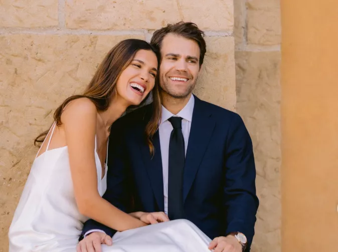Paul Wesley and Natalie Kuckenburg 