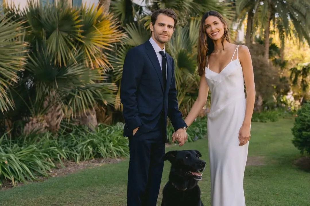 Paul Wesley and Natalie Kuckenburg
