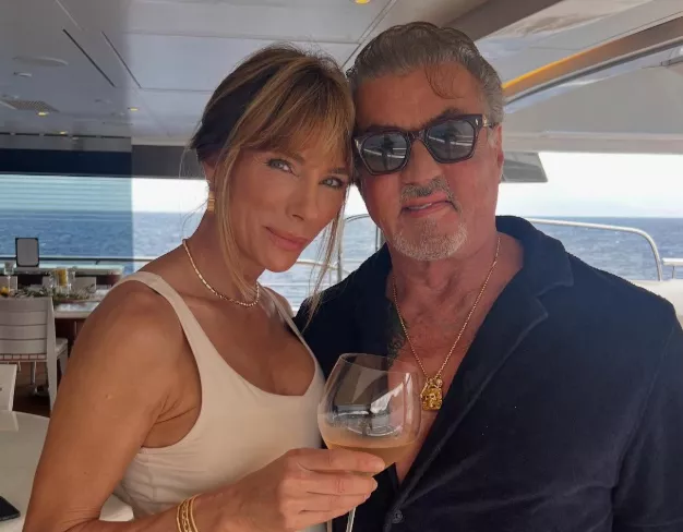 Sylvester Stallone and Jennifer Flavin
