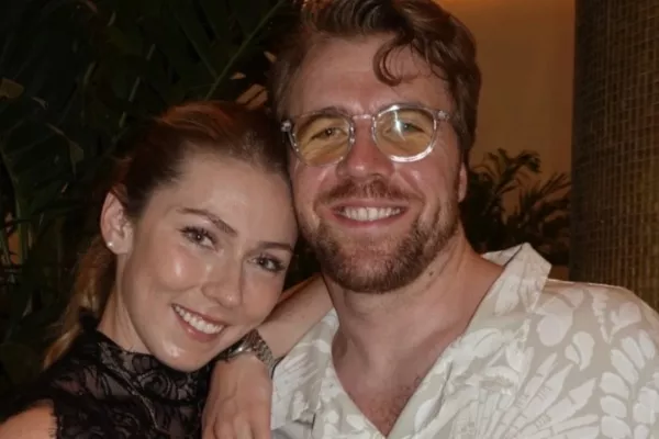 Mikaela Shiffrin and Aleksander Aamodt Kilde
