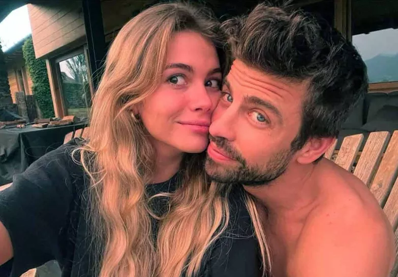 Gerard Pique and Clara Chia Marti