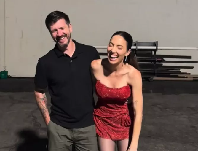 Chris Cole and Whitney Cummings