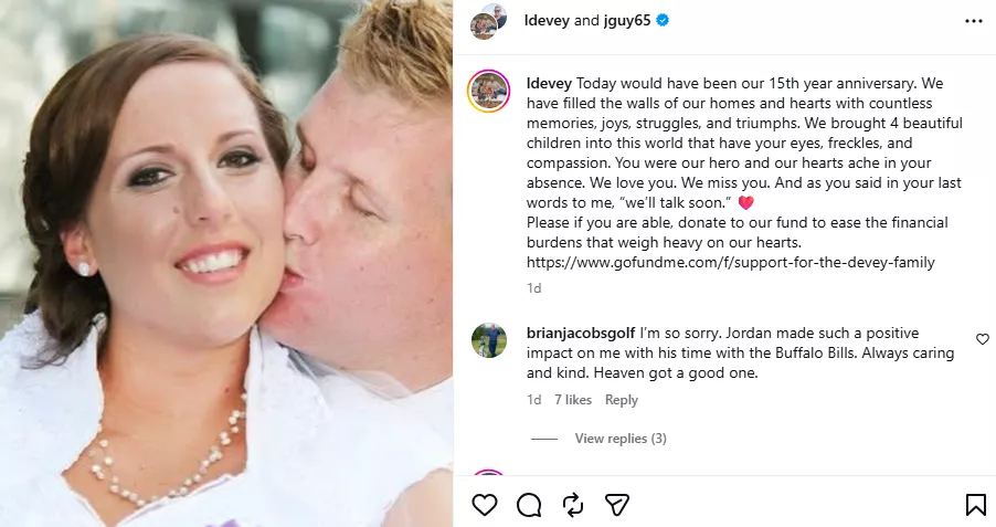 Jordan Devey and wife