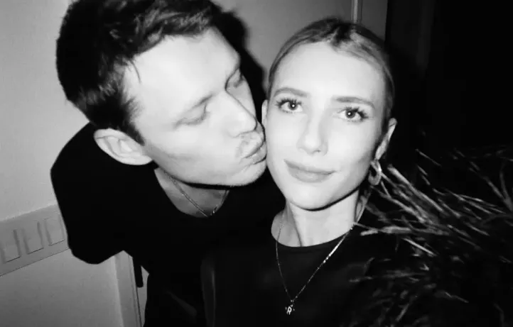 Emma Roberts and Cody John