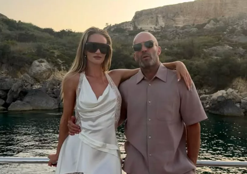 Rosie Huntington-Whiteley and Jason Statham