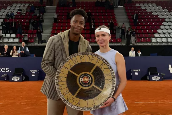 Elina Svitolina and Gael Monfils