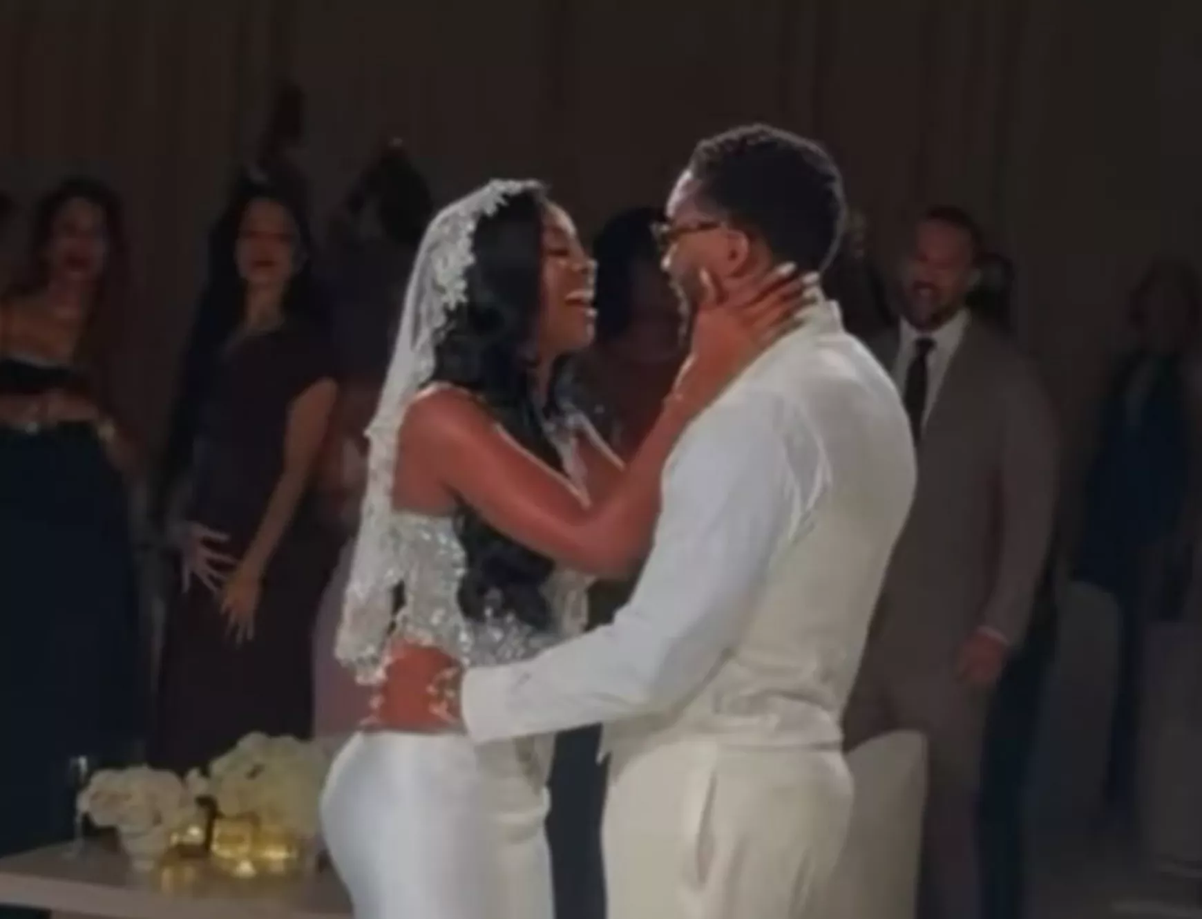 Coco Jones and Mitchell Donovan wedding