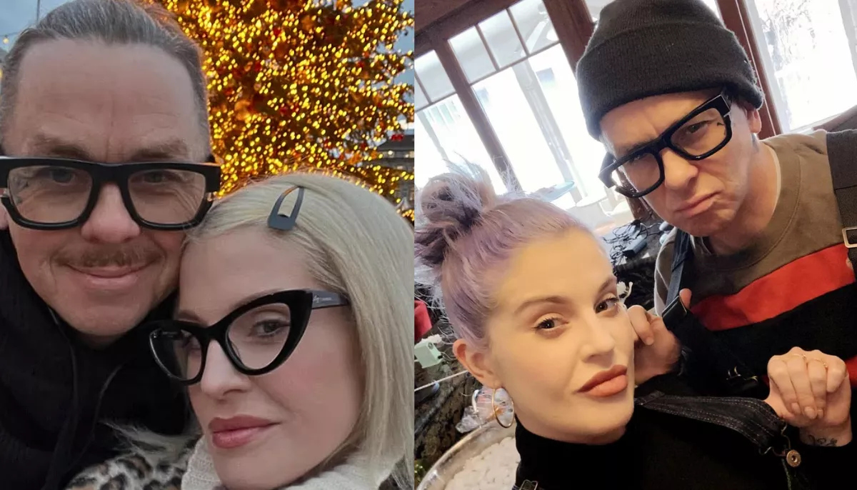 Sid Wilson and Kelly Osbourne